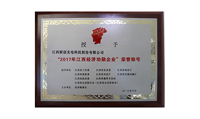 2018.06公司獲評“2017年江西經(jīng)濟功勛企業(yè)”